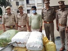 60 लाख का गांजा खपाने के लिए ले आया था आंध्र प्रदेश से, पुलिस ने जाल बिछाकर दबोचा