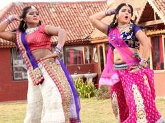 आम्रपाली दुबे के साथ अंजना सिंह ने लगाए ठुमके, देखने वालों के दिल जोर-जोर से धड़के