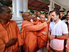 Photos: कांग्रेस की भारत जोड़ो यात्रा का आठवां दिन, राहुल गांधी ने शिवगिरी मठ में संतों से की मुलाकात