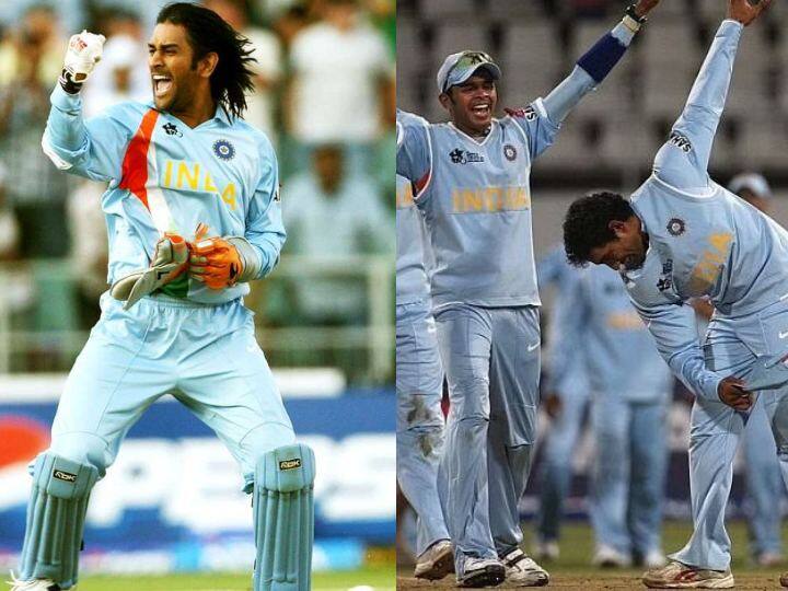 India vs Pakistan T20 World cup 2007 India won the bowl-out On This Day VIDEO: Team India ने जब मैच टाई होने पर पाकिस्तान को 'बॉल-आउट' में हराया, सहवाग-उथप्पा ने गेंद से दिखाया था कमाल
