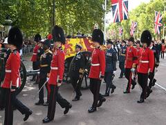 Queen's Coffin Leaves Buckingham Palace For Final Journey, Hundreds Pay Respects. In Pics