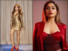 Shamita Shetty Pics: चमचमाती ड्रेस पहन Disco गर्ल बनीं शमिता शेट्टी, Killer लुक देख फैंस की बढ़ गई धड़कनें...