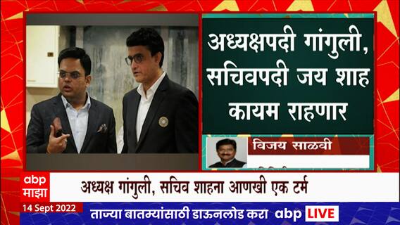 BCCI ला मोठा दिलासा, पदाधिकाऱ्यांच्या विरामकाळ नियमात दुरुस्तीला मंजूरी : ABP Majha