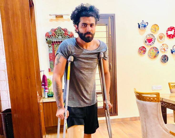 It Is Being Claimed In Media Reports That Ravindra Jadeja Was Injured During Team Bonding Activity During The Asia Cup 2022 T20 World Cup 2022: એશિયા કપમાં આ રીતે ઈજાગ્રસ્ત થયો હતો જાડેજા, ફોટો શેર કરીને જણાવી મનની વાત