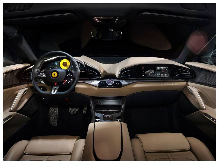 The interior design is also quite luxurious while sustainable materials have been used inside with fabric roof-lining being made from recycled polyester, the carpet made from polyamide recycled from fishing nets and Alcantara from recycled polyester. (Image: Somnath Chatterjee)