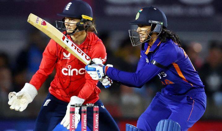 IND W vs ENG W: Smriti Mandhana storms into England, won by playing at a strike rate of 149 IND W vs ENG W:  ਸਮ੍ਰਿਤੀ ਮੰਧਾਨਾ ਦਾ ਇੰਗਲੈਂਡ 'ਚ ਤੁਫਾਨ, 149 ਦੇ ਸਟ੍ਰਾਈਕ ਰੇਟ ਨਾਲ ਖੇਡ ਕੇ ਜਿੱਤ ਕੀਤੀ ਆਪਣੇ ਨਾਂ