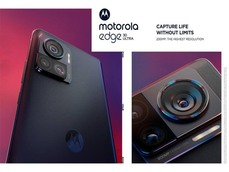 Motorola Launches Moto Edge 30 Ultra With 200MP Camera Alongside Moto Edge 30 Fusion: Price, Specs And More Moto Edge 30 Ultra: ఇక ఇండియాలోనూ మోటో ఎడ్జ్ 30 అల్ట్రా స్మార్ట్ ఫోన్ సేల్స్, 200 మెగాపిక్సిల్ కెమెరా, అద్భుత ఫీచర్స్!