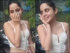 बिना मेकअप, ऐसे कपड़ों में बाहर आकर मुंह छुपाने लगीं उर्फी जावेद, लोग बोले- 'आज ज्यादा अच्छी लग रही हो'