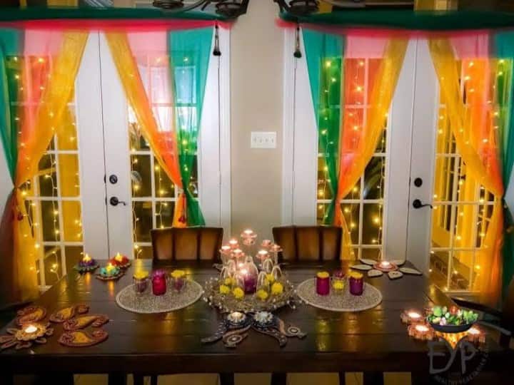Diwali Decoration: दिवाली पर इस तरह सजाएं घर, देखने वालों की नहीं हटेगी नज़रें Diwali 2022 deepawali home Decoration Ideas in hindi Diwali Decoration: दिवाली पर इस तरह सजाएं घर, देखने वालों की नहीं हटेगी नज़रें