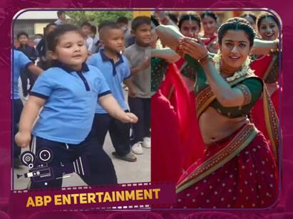 Rashmika mandanna retweeted baby dancing pushpa song video, allu arjun Rashmika mandanna: சாமி..வாயாசாமி..வள்ளியாக மாறிய சுட்டிக்குழந்தை.. ரீட்விட் செய்த ராஷ்மிகா..வைரல் வீடியோ!