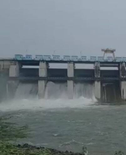 मुसळधार पावसामुळं धरणांच्या पाणीसाठ्यात वाढ