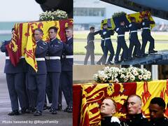 Queen Elizabeth II : महाराणी एलिझाबेथ यांचं पार्थिव इंग्लंडमध्ये दाखल!