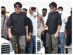 Brahmastra की सफलता के बीच एयरपोर्ट पर कुछ इस अंदाज़ में नजर आए Nagarjuna, लोग बोले- कूल डूड