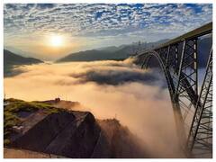 Railways Shares Breathtaking Images Of World's Highest Rail Bridge Over Chenab River. See PICS