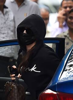 काला चश्मा, काला मास्क...काले कपड़े, इस तरह दिल्ली पुलिस के सामने पेश हुईं नोरा फतेही