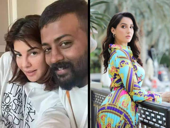 Nora Fatehi alleges conman Sukesh Chandrasekhar promised her a big house to be his girlfriend Money Laundering Case जॅकलिन लाईनमध्ये आहे, पण तुला गर्लफ्रेन्ड बनवायची इच्छा; नोरा फतेहीला सुकेश चंद्रशेखरचा निरोप