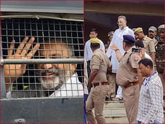 In Photos: भारी सुरक्षा के बीच माफिया मुख्तार अंसारी की मऊ कोर्ट में हुई पेशी, देखें तस्वीरें