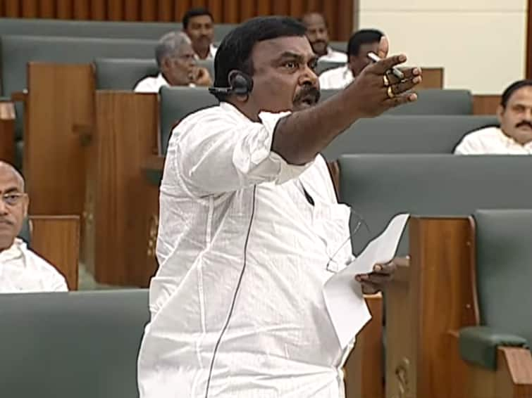 AP Assembly monsoon session Minister Meruga nagarjuna controversial comments on TDP MLA AP Assembly Session : వాడీవేడిగా ఏపీ అసెంబ్లీ సమావేశాలు, మంత్రి మేరుగ వ్యాఖ్యలపై  సభలో దుమారం!