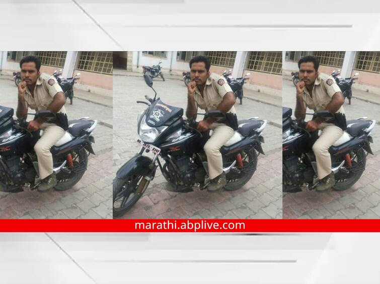 maharashtra News Aurangabad Crime News A policeman robbed a bullion dealer in Aurangabad धक्कादायक! पोलिसच निघाला लुटारू, सराफा व्यापाऱ्याला अडवून सोनं, साडेआठ लाख रुपये लुटले