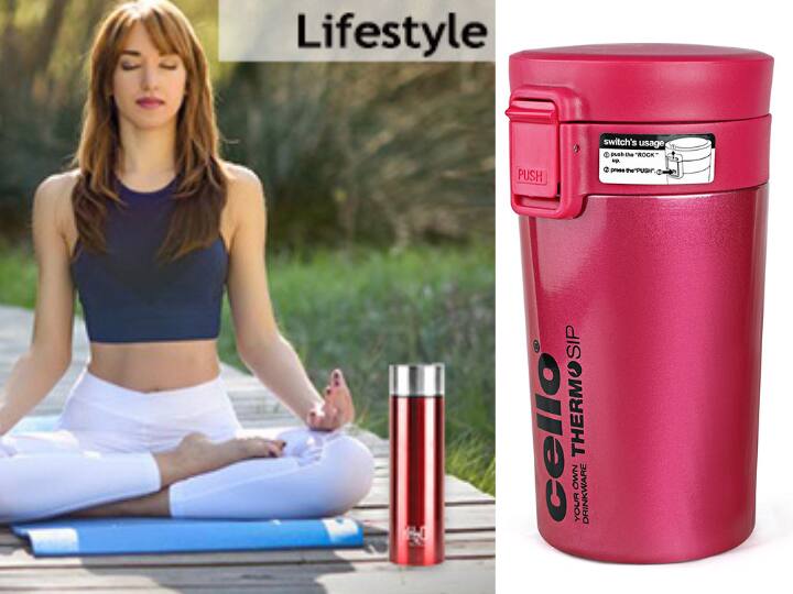 Amazon Deal:डेली यूज होने वाले फ्लास्क और इंसुलेटेड बॉटल पर बंपर ऑफर, डिजायनर लुक देखकर आयेगी अच्छी फीलिंग Amazon Sale On Cello Insulated Flask Best Brand Flask Under 1000 Colorful designer Steel Bottle Gym Bottle Cello Flask Discount Amazon Deal:डेली यूज होने वाले फ्लास्क और इंसुलेटेड बॉटल पर बंपर ऑफर, डिजायनर लुक देखकर आयेगी अच्छी फीलिंग