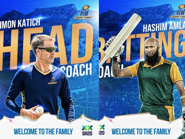 MI Cape Town Name Simon Katich as Head Coach; Hashim Amla Appointed Batting Coach मुंबई इंडियंस ने साइमन कैटिच को बनाया हेड कोच, हाशिम अमला को भी मिली बड़ी जिम्मेदारी