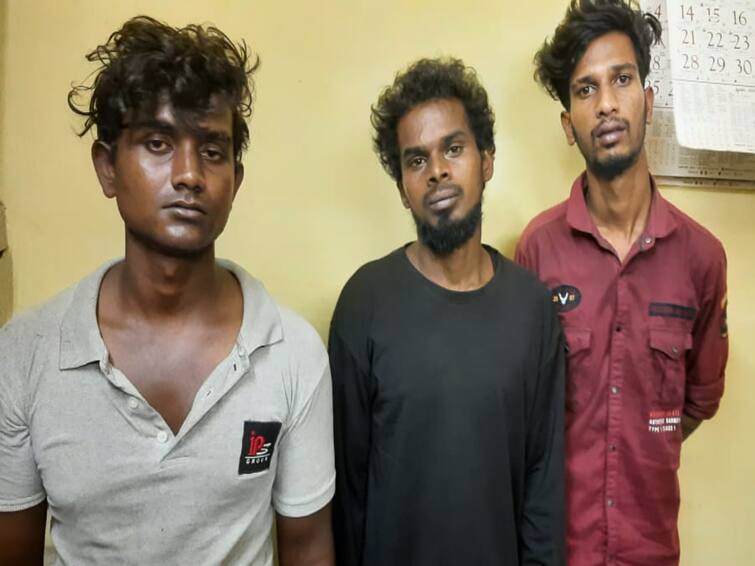 Thiruvannamalai Three youths arrested for extorting money from lorry driver TNN Crime: திருவண்ணாமலையில் லாரி ஓட்டுனரிடம் கத்தியை காட்டி பணம் பறிப்பு - 3  வாலிபர்கள் கைது