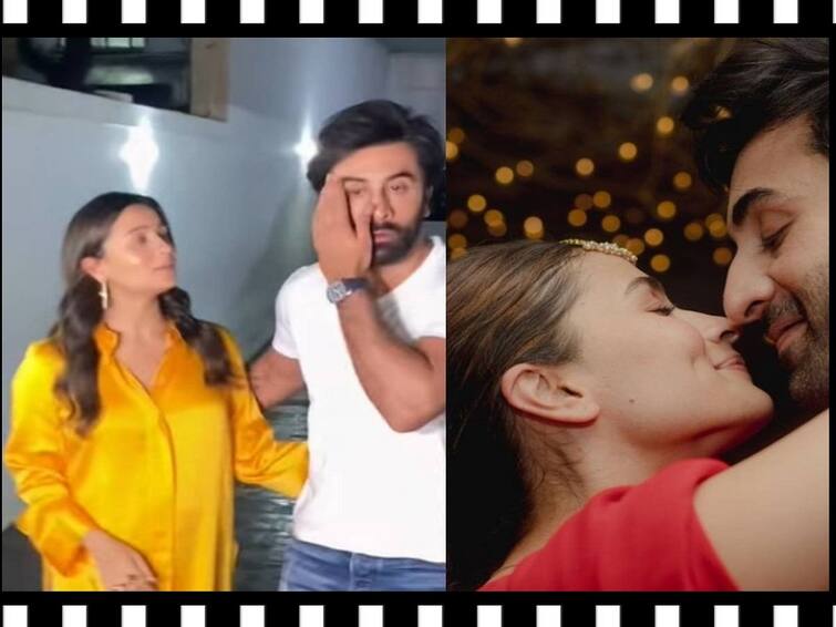 Viral Video Bollywood Actress Alia Bhatt tries to fix Ranbir Kapoor hair Watch Actor Reaction Watch Video : க்யூட் அலியா - ரன்பீர் கபூர் வீடியோ.. நீங்களும் உங்க காதலரும் இப்டிதானே..