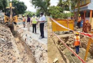 திருச்சி மாநகராட்சியில் பாதாள சாக்கடை குழாய் அமைக்கும் பணிகள் 409 கி.மீ., தூரம் பணிகள் நிறைவு