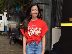 Rashmika mandanna: ఎర్ర మందారంలా మెరిసిపోతున్న కన్నడ బ్యూటీ
