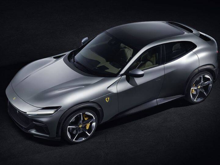 Ferrari Purosangue Unveiled: लक्झरी कार निर्माता कंपनी फेरारीने आपली पहिली फॉर-डोअर, 4-सीटर कार सादर केली आहे.