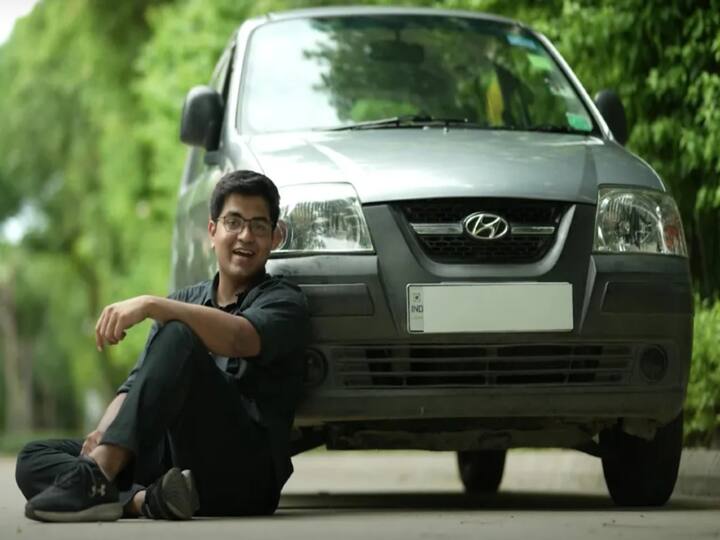 Gurugram man converts Hyundai Santro into an EV in three days at Rs 2.4 lakh Hyundai Santro EV: 3 రోజుల్లో పెట్రోల్ కారును ఎలక్ట్రిక్ కారుగా మార్చిన యువకుడు, ఎంత ఖర్చయ్యిందో తెలుసా?