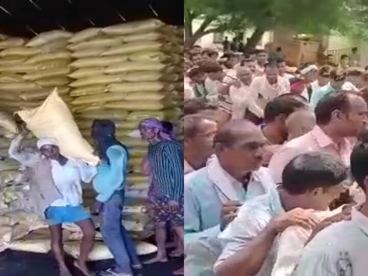 Madhya Pradesh Fertilizer crisis in Bhind farmers waiting for many hours ANN Bhind News: भिंड में किसानों के सामने खाद संकट, अन्नदाता घंटों कर रहे इंतजार फिर भी लौटना पड़ रहा खाली हाथ