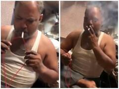 माचिस नहीं मिलने पर बिजली के तार से जलाई सिगरेट, ये टैलेंट कहां मिलता है, लोग बोले भारत रत्न दे दो