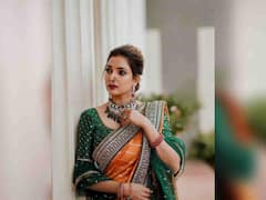 PHOTO : जरीच्या साडीत कशी सजून धजून... रुपाली भोसलेच्या सुंदर फोटोशूटवर खिळल्या साऱ्यांच्या नजरा!