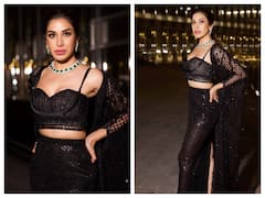 ब्लैक शाइनी ड्रेस में कहर ढाती दिखीं Sophie Choudry, 'गोरी हैं कलाइयां' गर्ल के इस अंदाज ने फिर बढ़ाई फैन्स की धड़कनें !