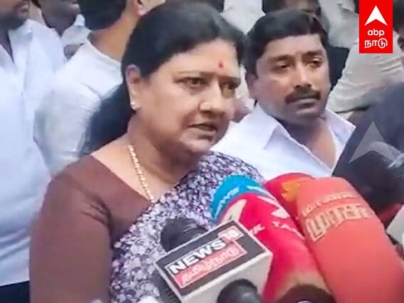 Sasikala Speech : ”நேரம் வரும் போது கட்சி அலுவலத்திற்கு செல்வேன்” -சசிகலா உறுதி