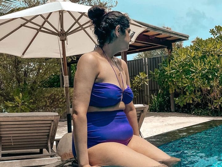 Anshula Kapoor wears bikini on holiday after hesitating initially अर्जुन कपूर की बहन अंशुला कपूर ने बिकिनी में शेयर की तस्‍वीर, कही ये बड़ी बात