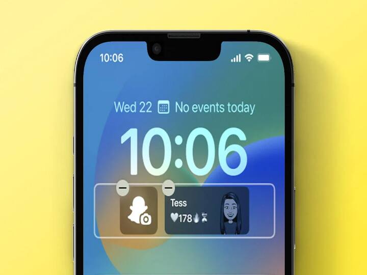 Snapchat launched iOS 16 Lock Screen widgets and chat shortcuts  Snapchat iOS 16 Lock Screen: स्नैपचैट ने पेश किया iOS 16 लॉक स्क्रीन विजेट और चैट शॉर्टकट, देखें फुल फीचर्स