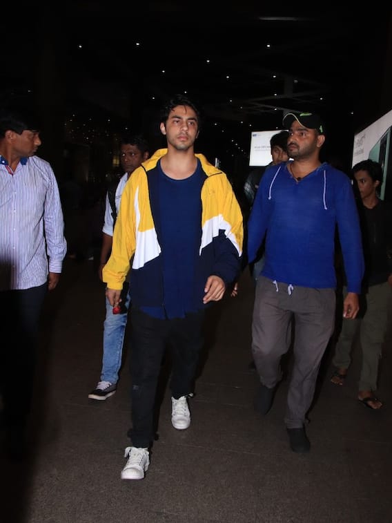 Aryan Khan Sports A Casual Airport Look