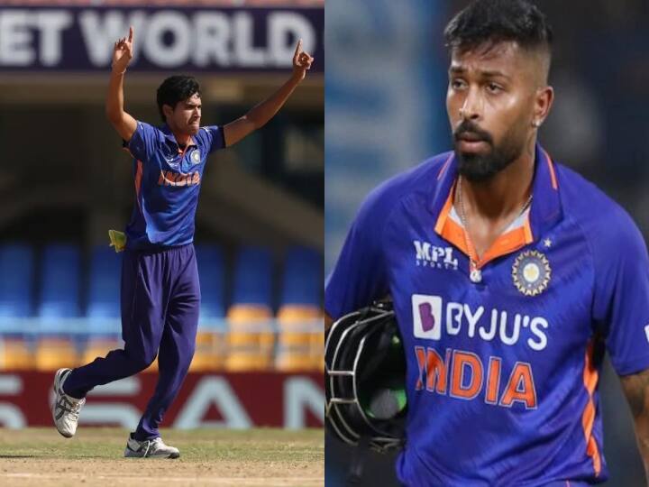 Hardik Pandya: हार्दिक पांड्या का बैकअप तैयार कर रहा है बीसीसीआई, लाइन में है यह खिलाड़ी Raj Angad Bawa, who performed brilliantly in the Under-19 World Cup, has been included in the Indian team for the 3-match ODI series between India-A and New Zealand-A Hardik Pandya: हार्दिक पांड्या का बैकअप तैयार कर रहा है बीसीसीआई, लाइन में है यह खिलाड़ी