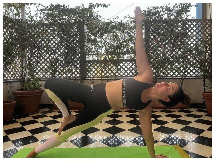 Killing It: Kareena Kapoor Khan Kills Yoga Routine With Tree Pose or Vasisthasana, Know All About This Move Kareena Kapoor Khan: बॉलीवुड की बेबो की तरह चाहती हैं फिट लुक तो उनके इस एक चैलेंजिंग एक्सरसाइज को करें फॉलो