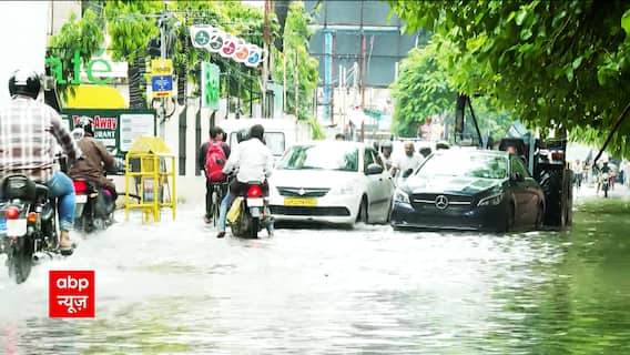 Lucknow News : UP's capital submerged due to one-time rain, system exposed