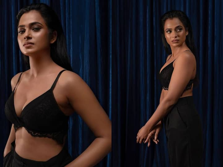 Ramya Pandian Photos : மீண்டும் கருப்பு உடையில் களக்கும் ரம்யா பாண்டியன்... ட்ரெண்டாகும் போட்டோஸ்!