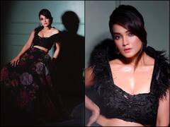 In Pics: ब्लैक लहंगा-चोली में ‘शैडो रानी’ बनकर इठलाईं Adaa Khan, अदाओं पर फिदा हो जाएंगे आप