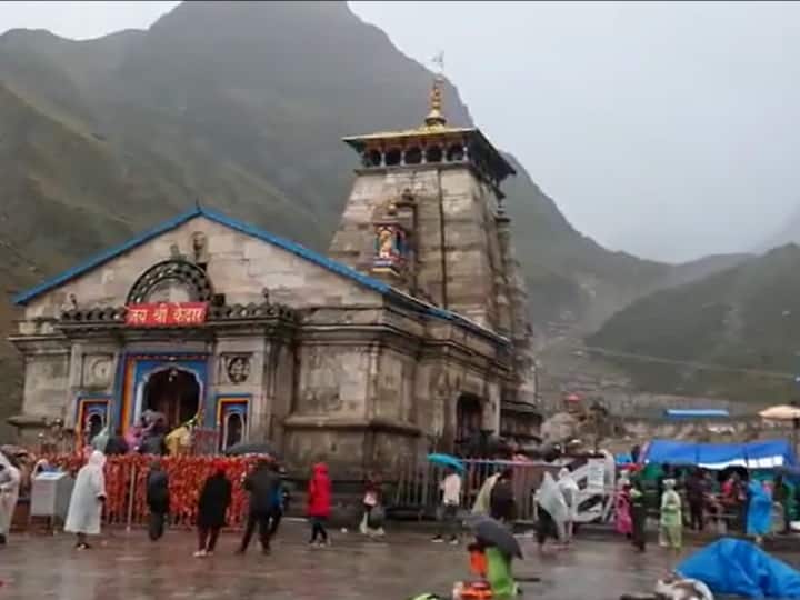 Rudraprayag Uttarakhand Meteorological Department issued rain alert Kedarnath Yatra can be stopped ANN Kedarnath Yatra 2022: पहाड़ों पर बारिश की चेतावनी के बाद NDRF-SDRF अलर्ट, केदारनाथ यात्रा को लेकर हो सकता है ये फैसला