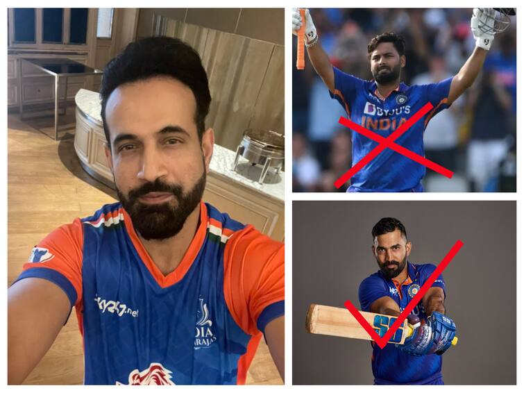 Irfan Pathan names his India playing XI for T20 World Cup  place for dinesh karthik Irfan Pathan's List: ”உலக கோப்பை கிரிக்கெட் முதல் போட்டியில் இந்த 11 பேர்தான் எனது தேர்வு”: இர்பான் பதான்