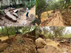 यूपी में भारी बारिश के चलते मलबे में दबकर लखनऊ के नौ मजदूरों समेत 22 लोगों की मौत