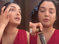 20 मिनट में होना है तैयार, आम्रपाली दुबे से लें हेयर और मेकअप टिप्स