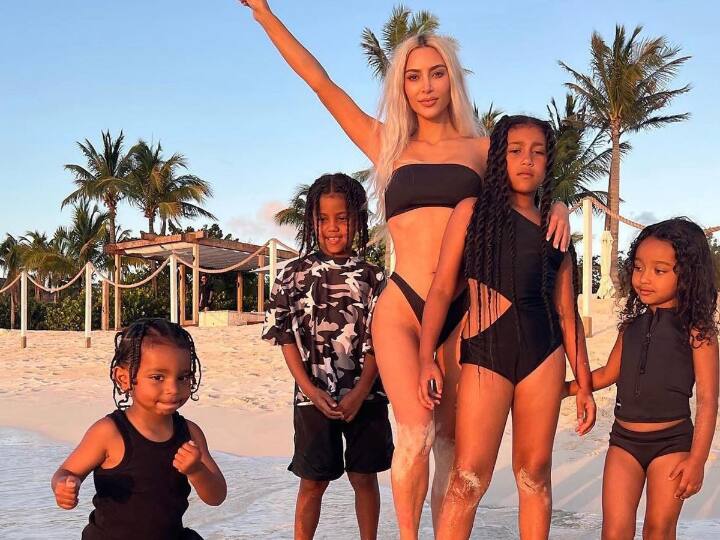 Kanye West Says Kim Kardashian Looks After Their Children '80% Of The Time' Kanye West Says Kim Kardashian Looks After Their Children '80% Of The Time'