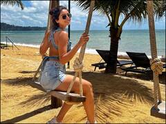 समंदर किनारे शॉर्ट्स पहने टीवी एक्ट्रेस Asha Negi ने दिखाया सिजलिंग अवतार, देखें लग्जरी वेकेशन फोटोज